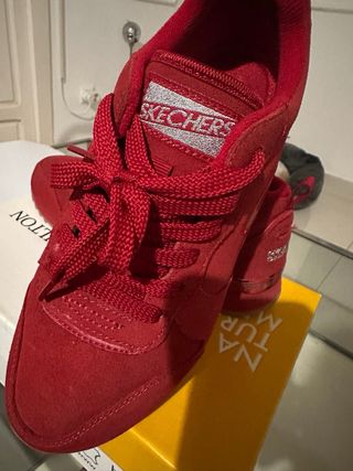 Zapatillas Skechers Rojas