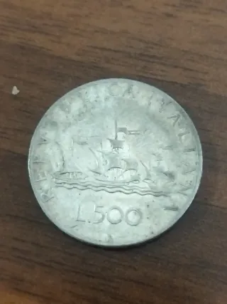 29-500 Lire Argento Caravelle