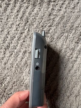 Radio Portátil Muse Plata