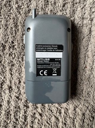 Radio Portátil Muse Plata