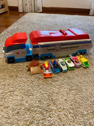 Camión Patrulla Canina con Vehículos