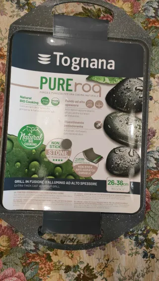 Tognana Pure Roq Grill in Alluminio 26x36cm