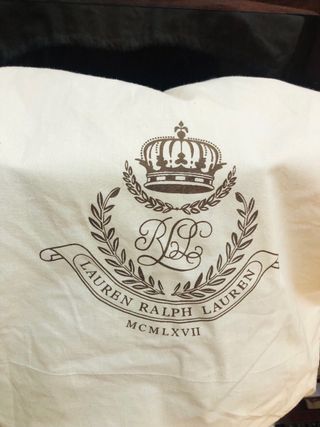 Bolso Piel Ralph Lauren Marrón