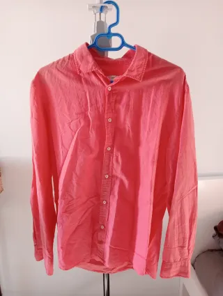 Camisa elegante rosa