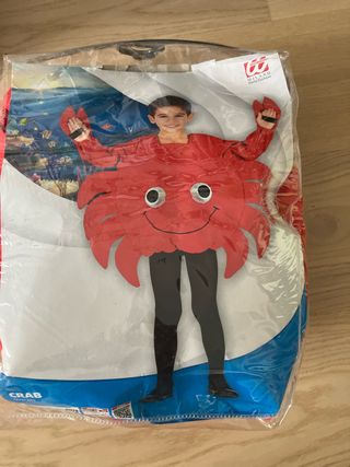 Disfraz Cangrejo Niño Talla 4-6