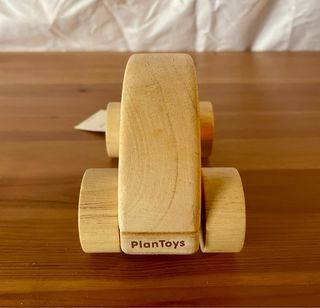 Coche de agua Plantoys de madera