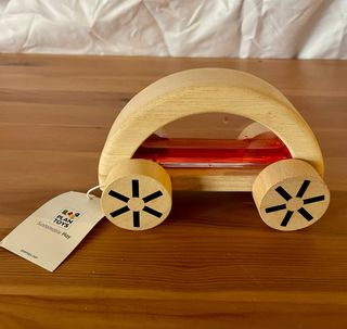 Coche de agua Plantoys de madera