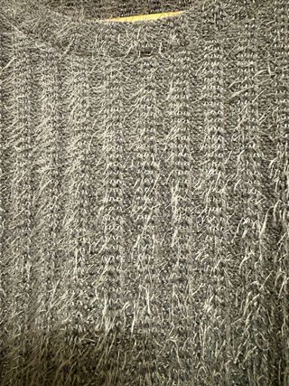 Jersey Zara pelito gris talla única