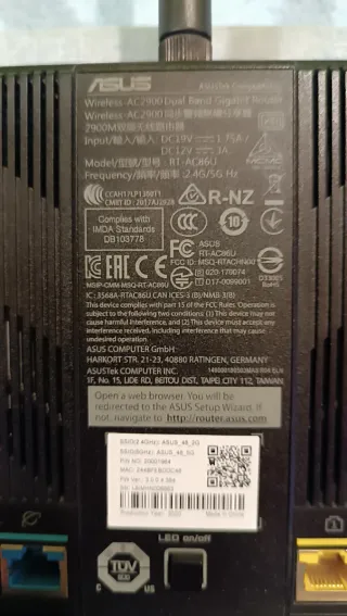 Router ASUS AC2900 RT-AC86U Dual-Band Gaming