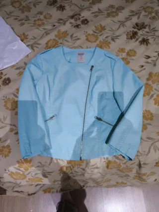 Cazadora Bershka azul Talla XS