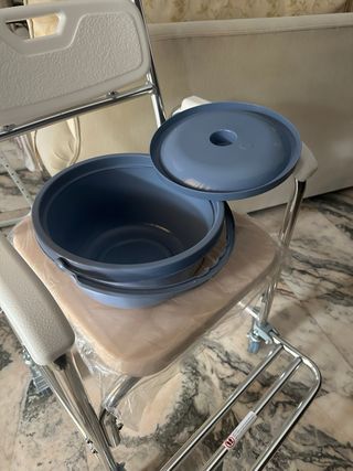 Silla WC Ortoprime con ruedas