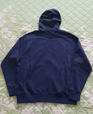 Felpa Nike con cappuccio blu taglia L