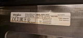 Horno Microondas Whirlpool Integrado 2 en 1