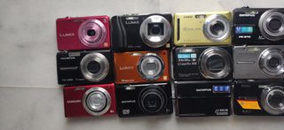 LOTE CÁMARAS DIGITALES COMPACTAS (LEER)