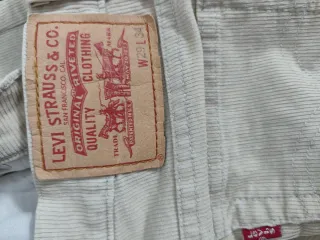 Pantalones de pana beige