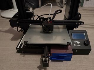 Impresora 3D Ender Negra/Roja