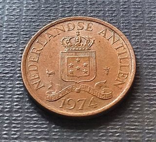 Antillas Neerlandesas 1974 Moneda