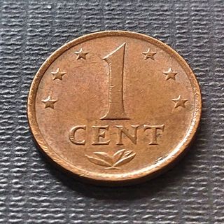 Antillas Neerlandesas 1974 Moneda