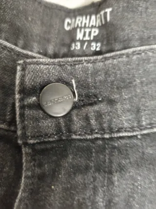 Pantalones Carhartt Negros Talla M