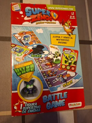 Juego de mesa Super Zings Battle Game
