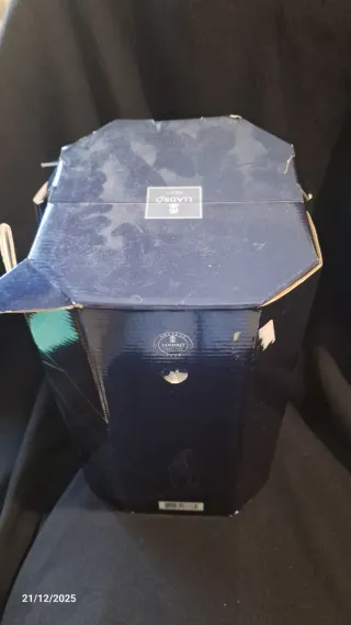 Figura Lladro Payaso Niña Perro Caja Original