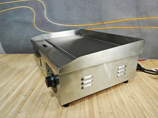 Plancha Eléctrica Profesional de Acero Inoxi 3000W