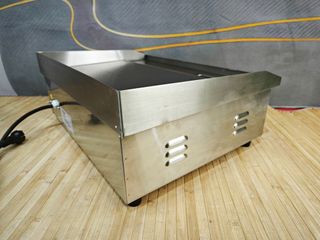 Plancha Eléctrica Profesional de Acero Inoxi 3000W