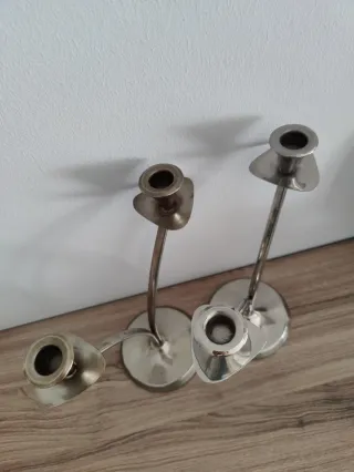 Set Candelabros Vintage