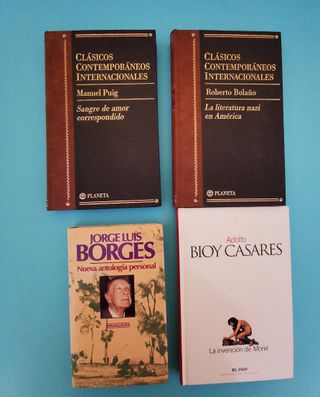 Borges, Bolaño, Bioy Casares, Manuel Puig