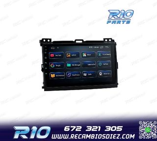 RADIO GPS ANDROID 12 PARA TOYOTA LAND CRUISER 02-09
