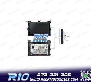 RADIO GPS ANDROID 12 PARA TOYOTA LAND CRUISER 02-09