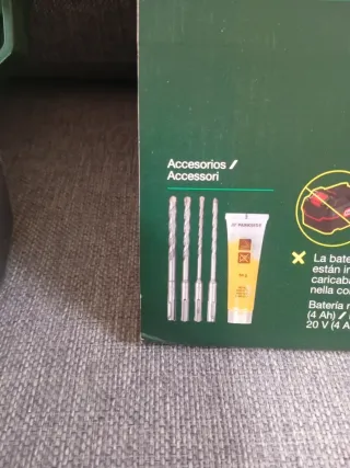 Taladro con martillo percutor Parkside 20V 1 julio