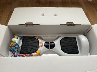 Hoverboard Upway Racing Graff Blanco