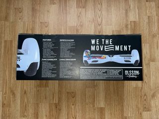 Hoverboard Upway Racing Graff Blanco