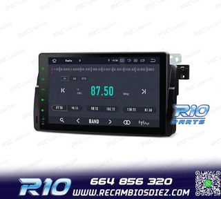 RADIO GPS ANDROID 13 BMW E46 SERIE 3
