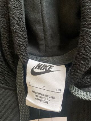 Sudadera Nike Sportwear Swoosh Negra