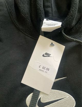 Sudadera Nike Sportwear Swoosh Negra