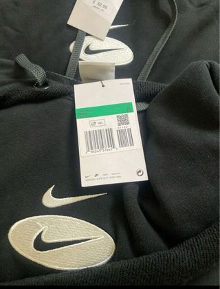 Sudadera Nike Sportwear Swoosh Negra