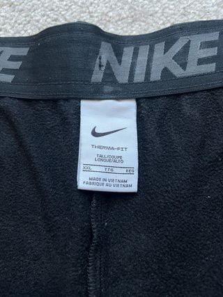 Pantalón Ancho de Chándal Nike Negro