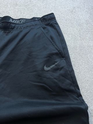 Pantalón Ancho de Chándal Nike Negro