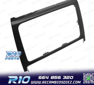 MARCO NEGRO RADIO 2-DIN PARA VOLKSWAGEN VW POLO 14+