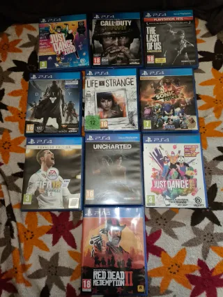 Pack 10 Juegos PS4