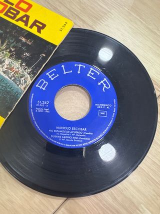 Vinilo Manolo Escobar - Flamenco y Sevillanas