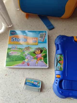 Tablet VTech Storio 2 + Juego Dora + Mochila