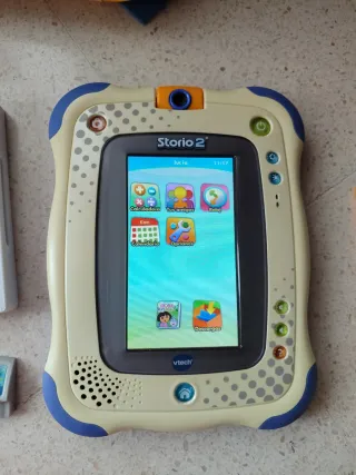 Tablet VTech Storio 2 + Juego Dora + Mochila