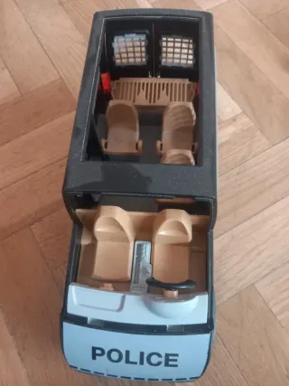Playmobil furgón policía con figuras