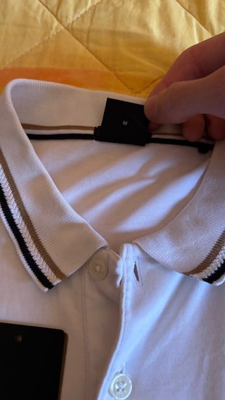 Polo Boss Bianco Uomo