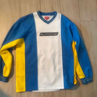 Supreme Jersey Talla M Azul y Blanco+ libro Suprem