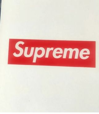 Supreme Jersey Talla M Azul y Blanco+ libro Suprem