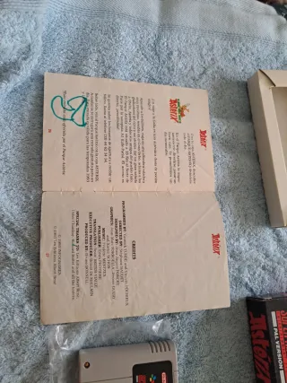 Astérix Super Nintendo PAL Version